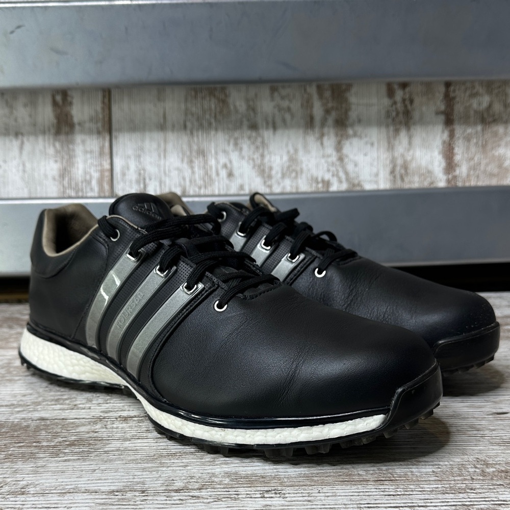 ADIDAS TOUR360 XT-SL SHOES - CORE BLACK/IRON MET/SILVER MET Men’s Sz 9.5